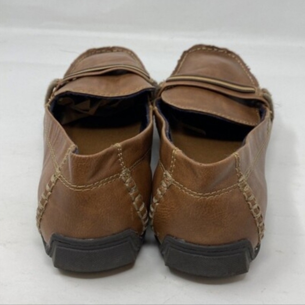 STEVE MADDEN GANDER LEATHER BOAT SHOES SIZE 11 - Picture 6 of 8